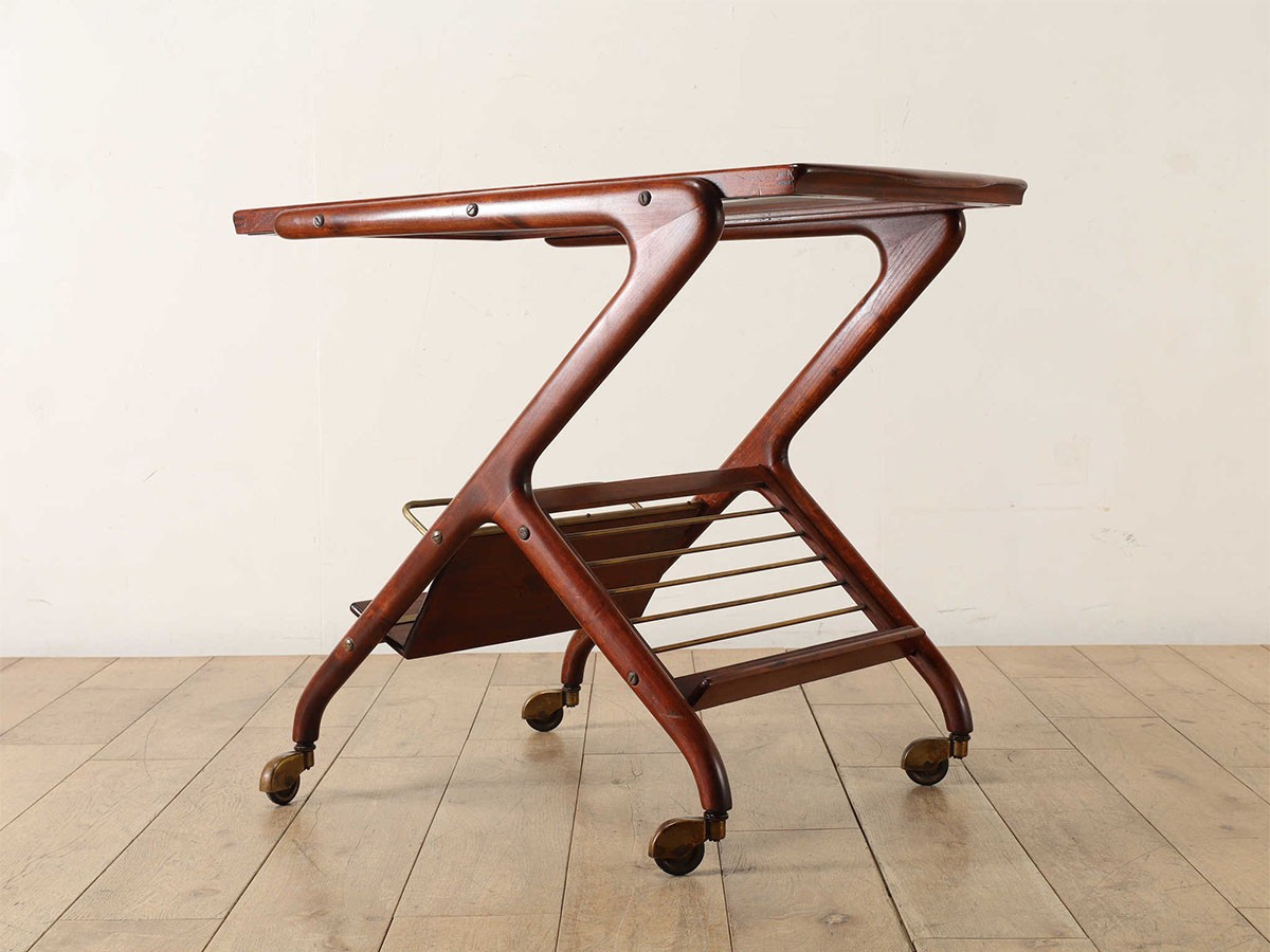 Lloyd's Antiques Real Antique
Cesare Lacca Italian Tea Cart / ロイズ・アンティークス イタリアアンティーク家具
チェーザレ ラッカ イタリアンティーカート （キッチン収納・食器棚 > キッチンワゴン） 2