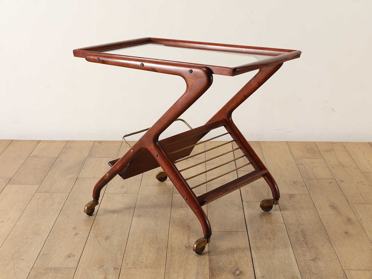 Lloyd's Antiques Real Antique
Cesare Lacca Italian Tea Cart / ロイズ・アンティークス イタリアアンティーク家具
チェーザレ ラッカ イタリアンティーカート （キッチン収納・食器棚 > キッチンワゴン） 6