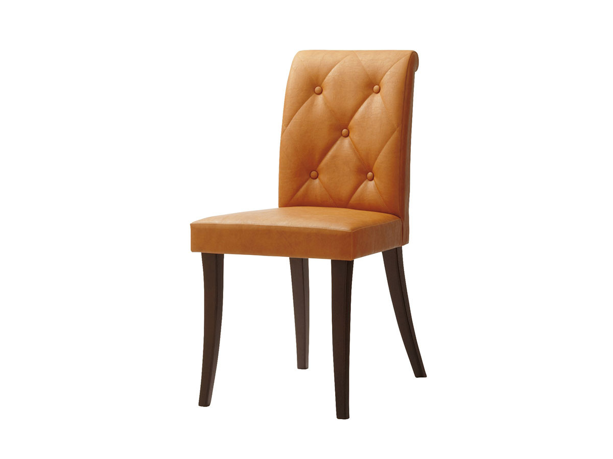 DINING CHAIR / ダイニングチェア f18491（ボタンタイプ） （チェア・椅子 > ダイニングチェア） 1