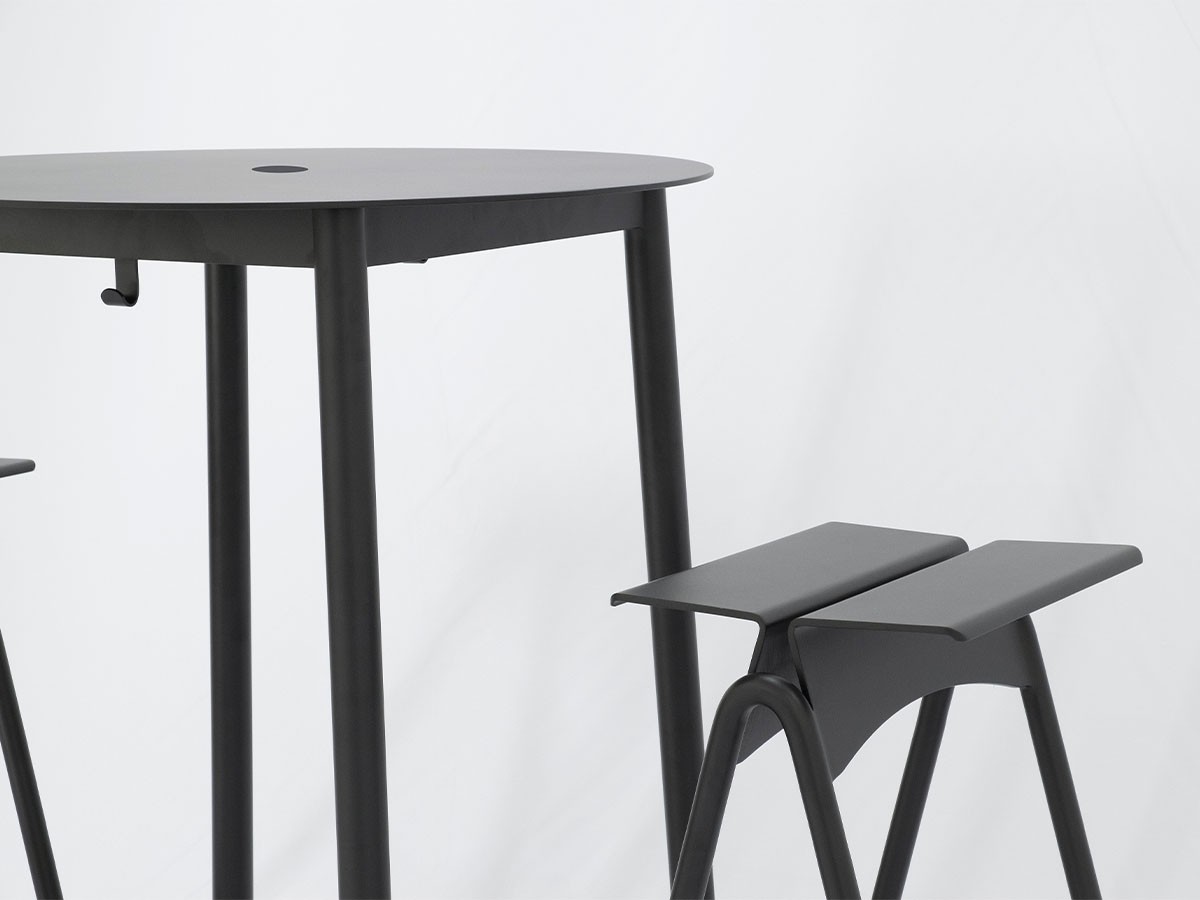IKASAS KAIS HIGH ROUND BAR TABLE / イカサ カイス ハイラウンドバーテーブル （テーブル > カウンターテーブル・バーテーブル） 3