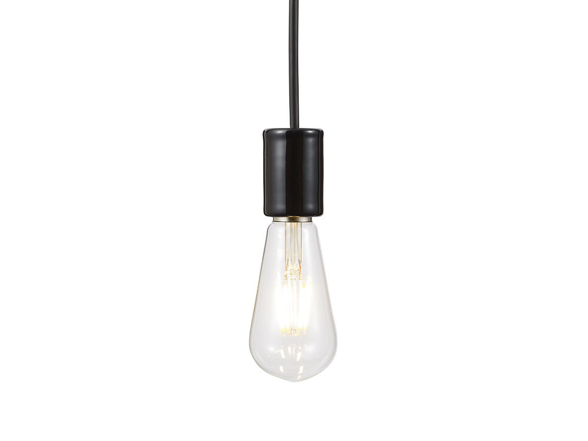 Ceramic socket + LED bulb / 陶製ソケット + LED電球（エジソン球） （ライト・照明 > ペンダントライト） 1