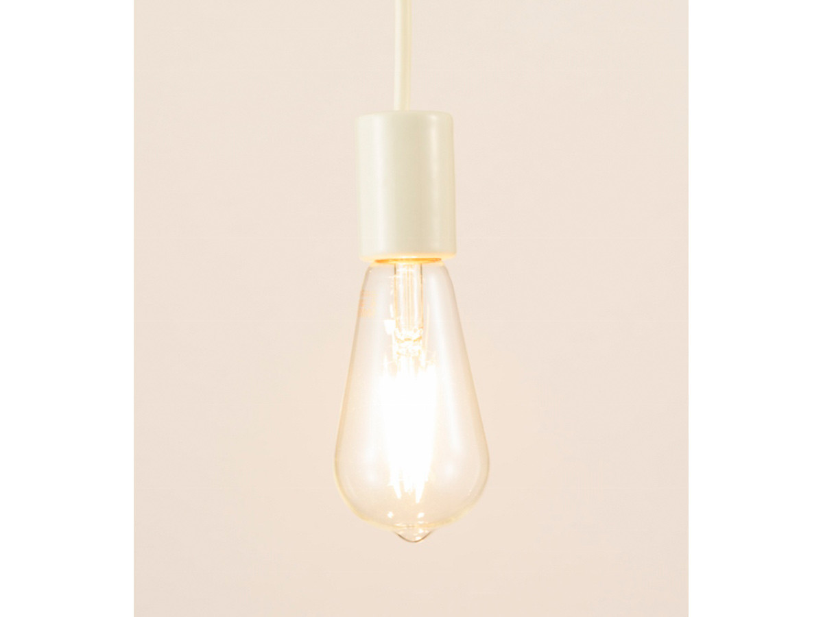 Ceramic socket + LED bulb / 陶製ソケット + LED電球（エジソン球） （ライト・照明 > ペンダントライト） 7