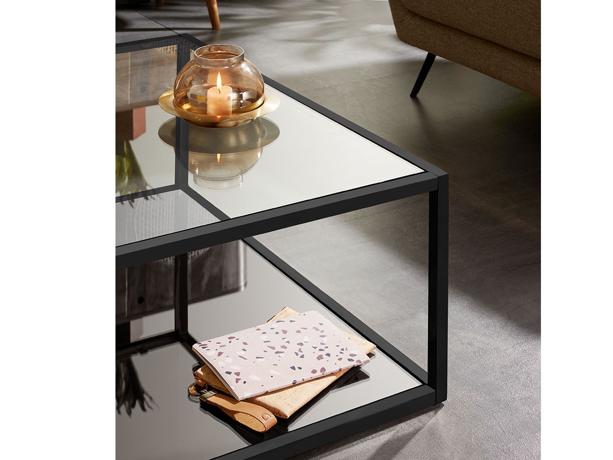 LaForma BLACKHILL / ラ フォーマ ブラックヒル コーヒーテーブル 80 × 80cm （テーブル > ローテーブル・リビングテーブル・座卓） 3
