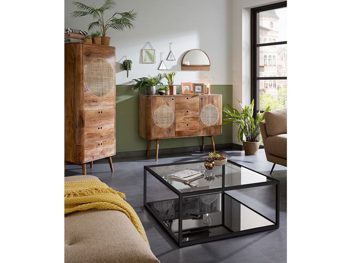LaForma BLACKHILL / ラ フォーマ ブラックヒル コーヒーテーブル 80 × 80cm （テーブル > ローテーブル・リビングテーブル・座卓） 2