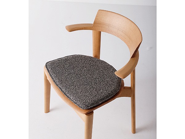 日進木工 Sof Semi Armchair / にっしんもっこう ソフ セミアームチェア ハイタイプ 板座 （チェア・椅子 > ダイニングチェア） 7
