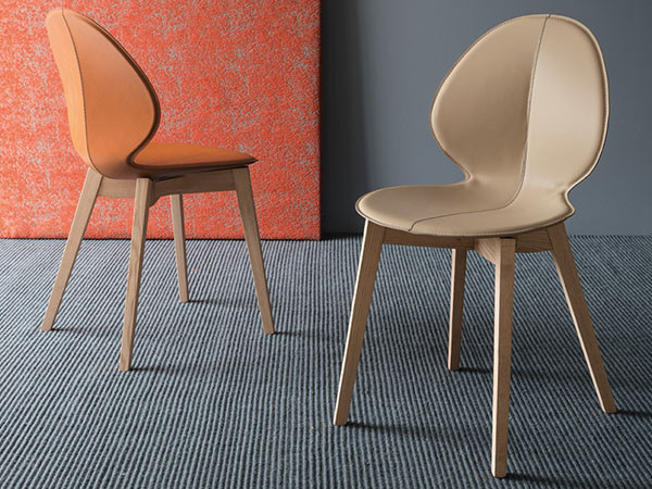 メタル【２脚セット】2019年製　カリガリス　Calligaris　チェア バジル　2